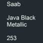 Preview: Saab, Java Black Metallic, 253.